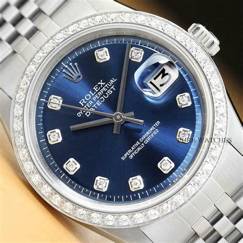 rolex datejust blau gold|rolex datejust 18k gold price.